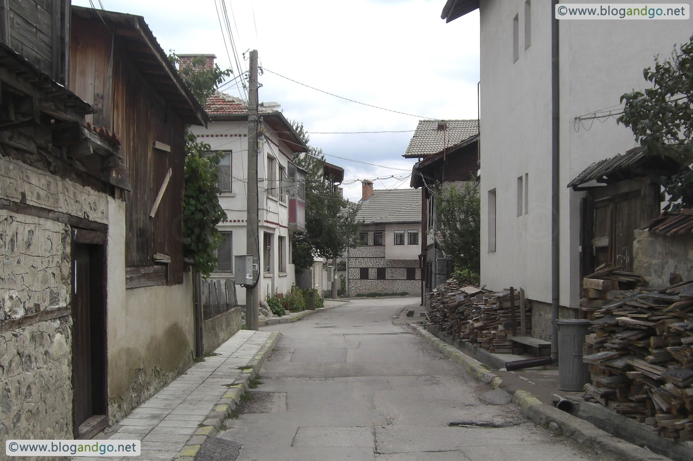 Bansko - Stocked firewood